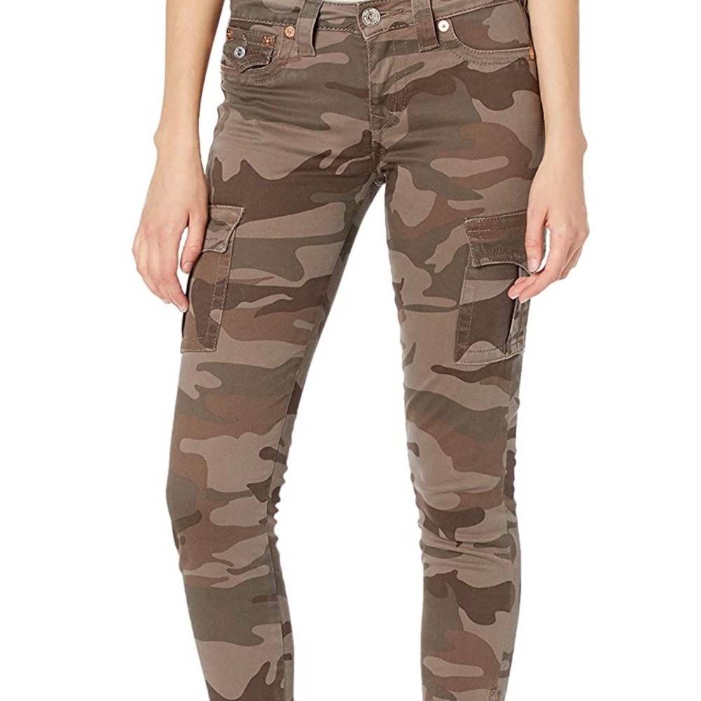 True Religion Camo Cargo pants